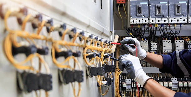 Professional Electrician technician working in Norton, OH